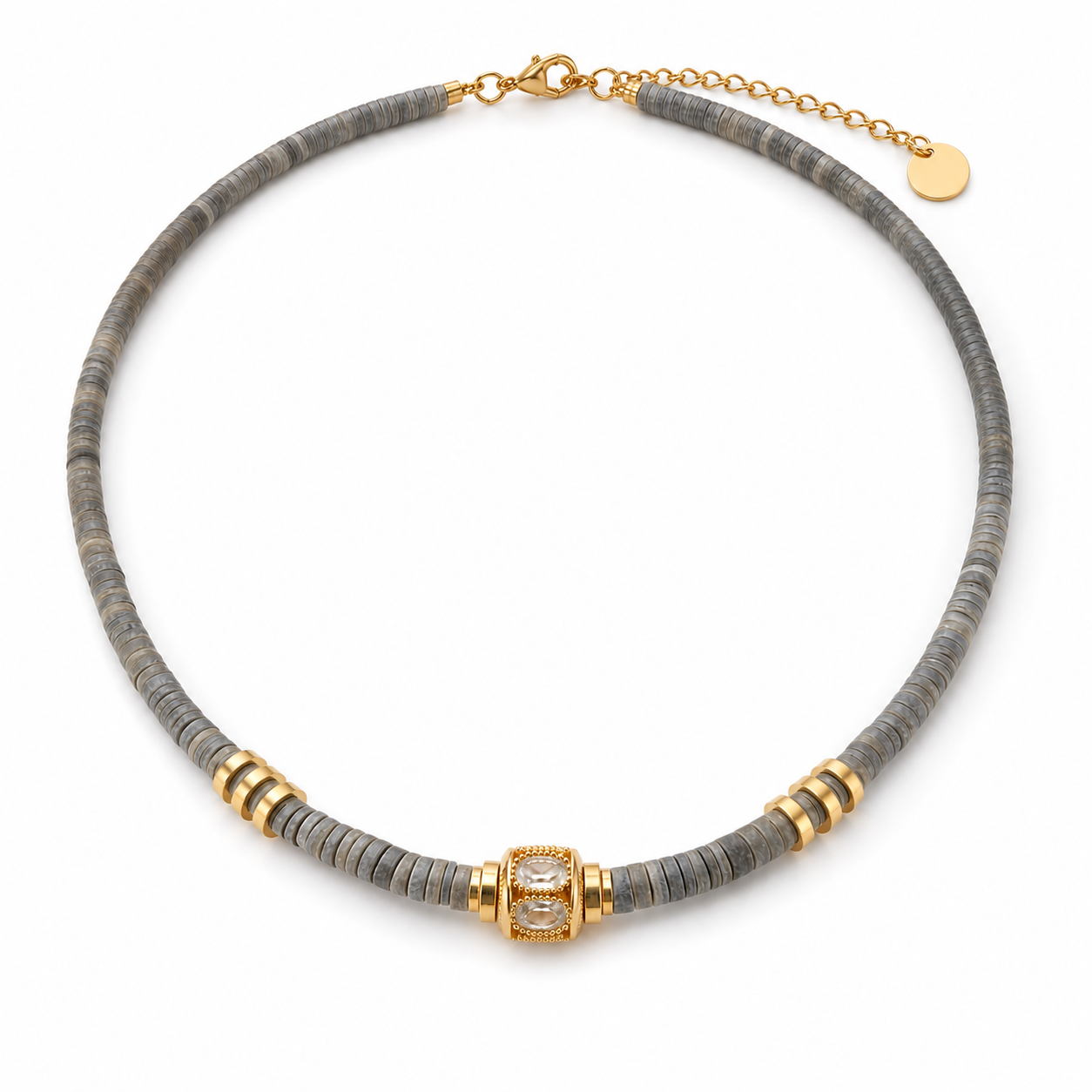 Noa Choker - Grey Shell