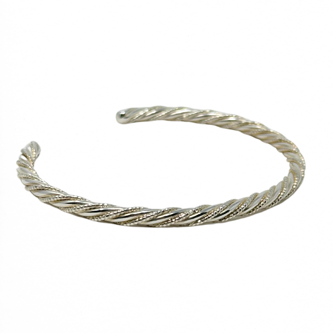 Hanka Twist Bracelet - Silver