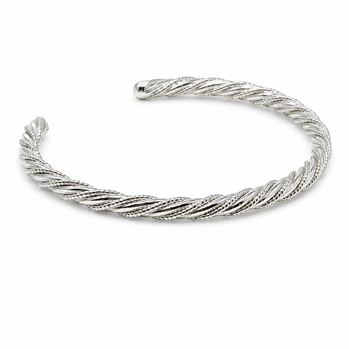 Hanka Twist Bracelet - Silver