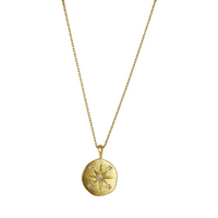Hope Medallion Neo Zirconium Necklace