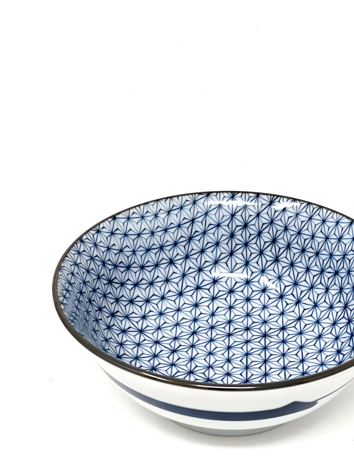 Blue Pattern High Open bowl Assorted