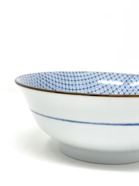 Blue Pattern High Open bowl Assorted