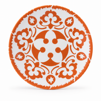 Ishan Orange Large Plate