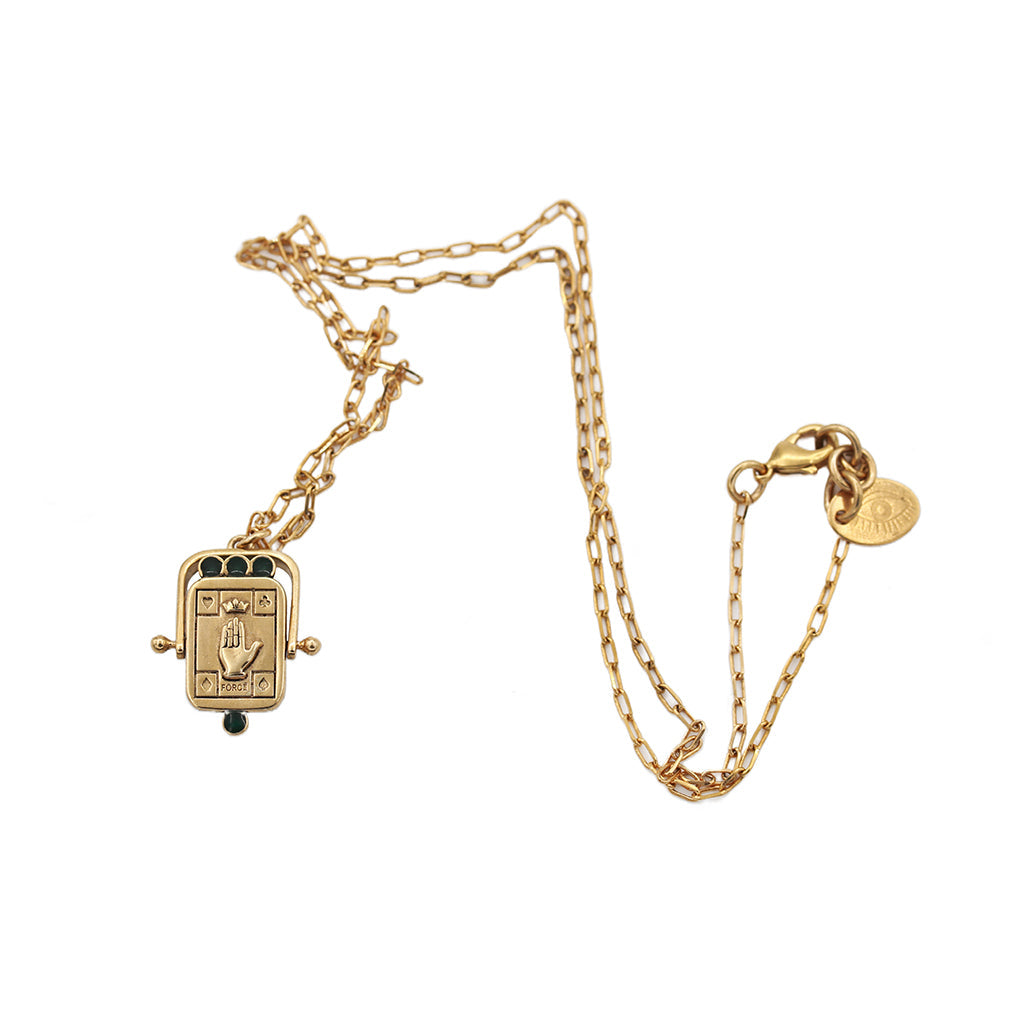 Pivot Strength Necklace - Citrine