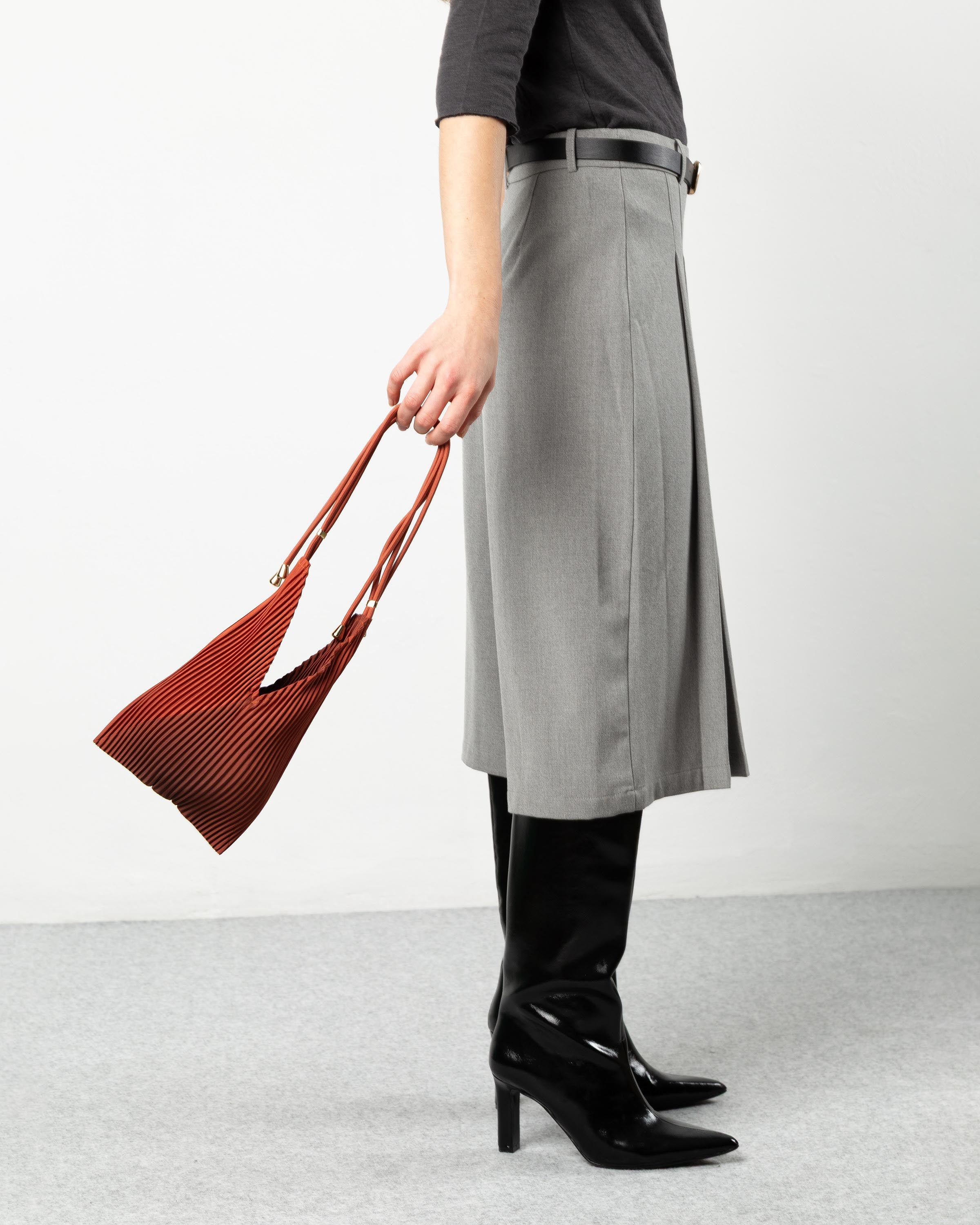 Picante Pleated Pouch Bag