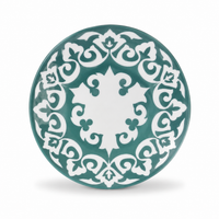 Samarkand Large Plate Blue Grey