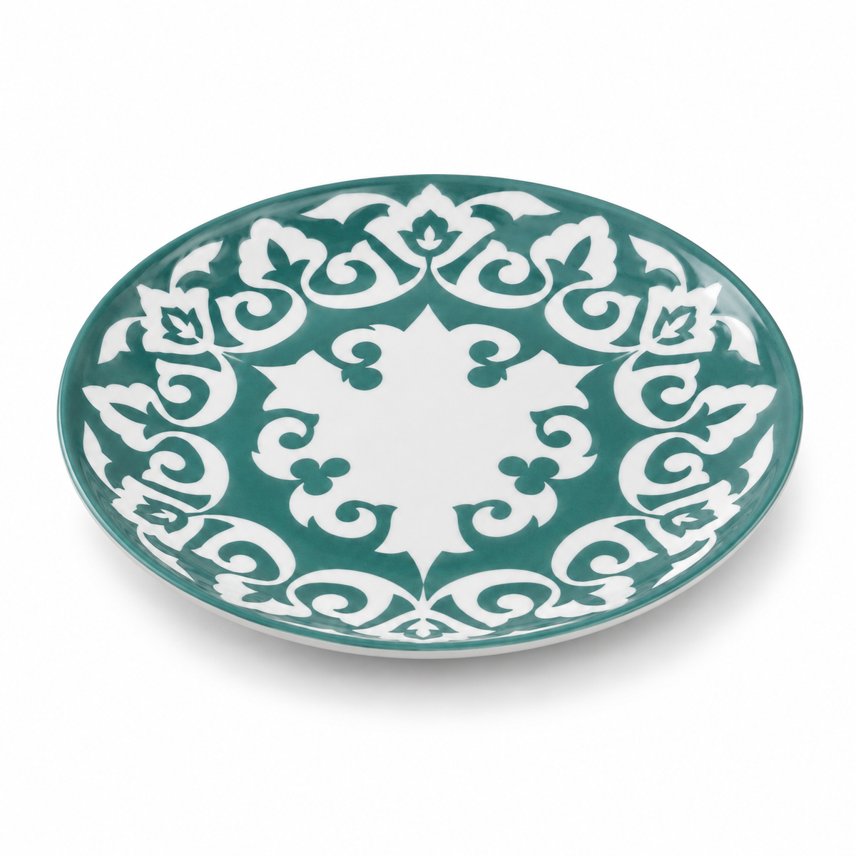 Samarkand Large Plate Blue Grey