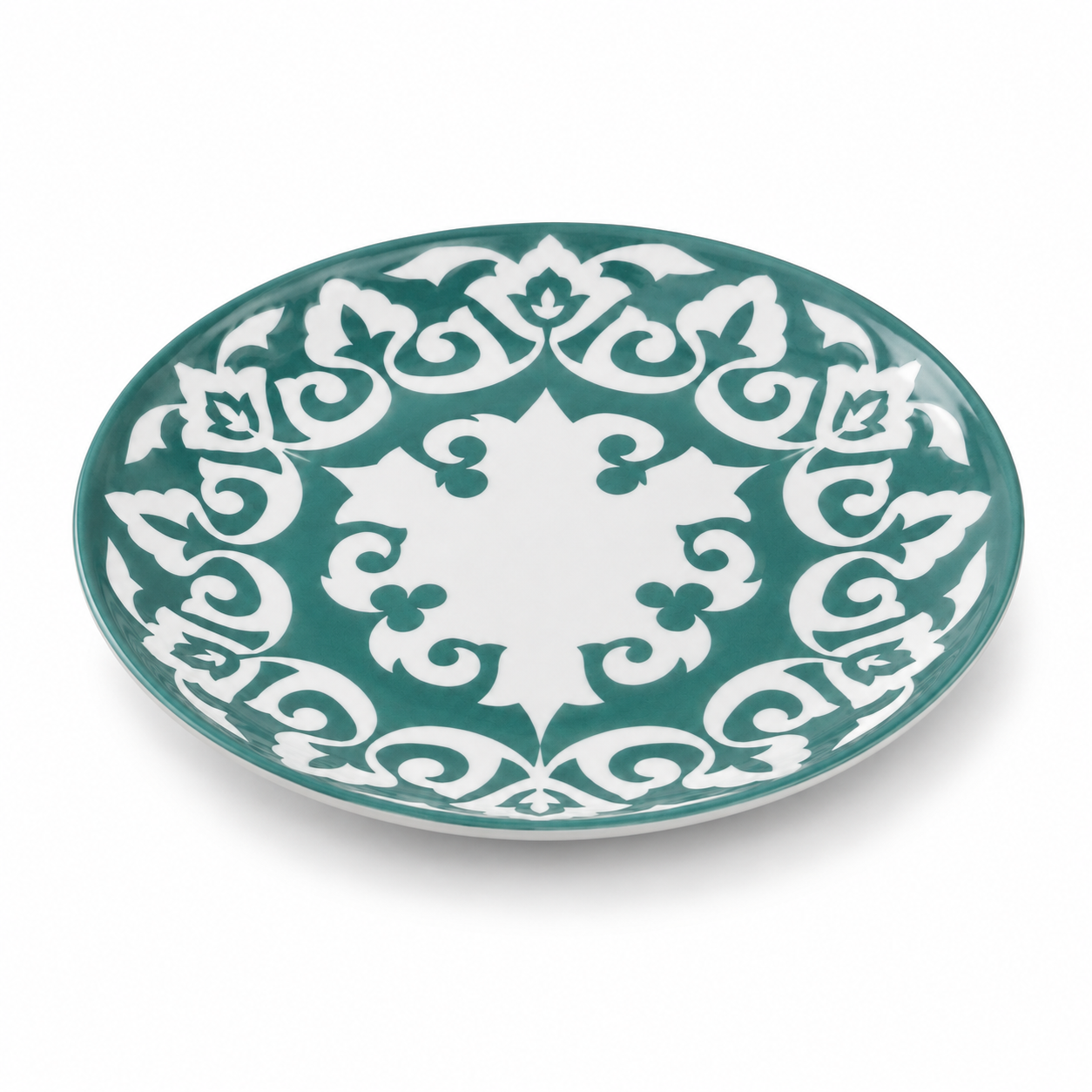 Samarkand Large Plate Blue Grey
