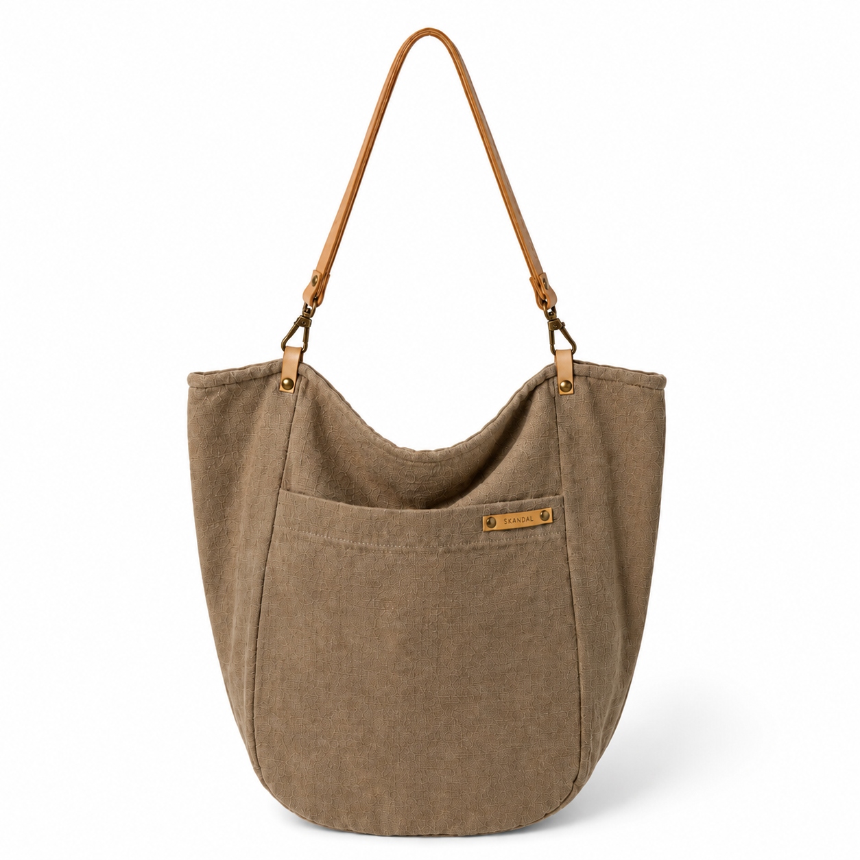 Large Shopper - Taupe