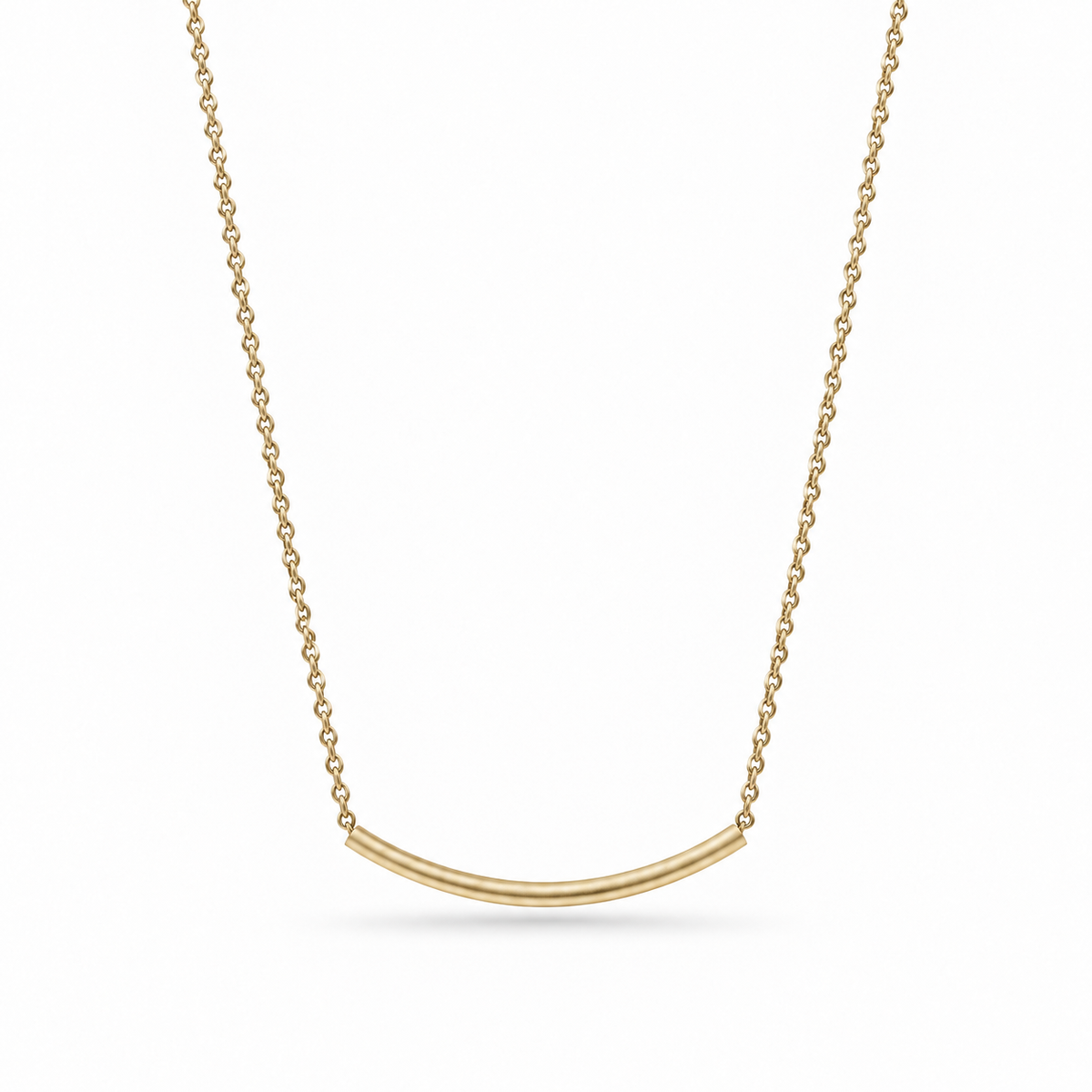 London "U" Necklace - Gold
