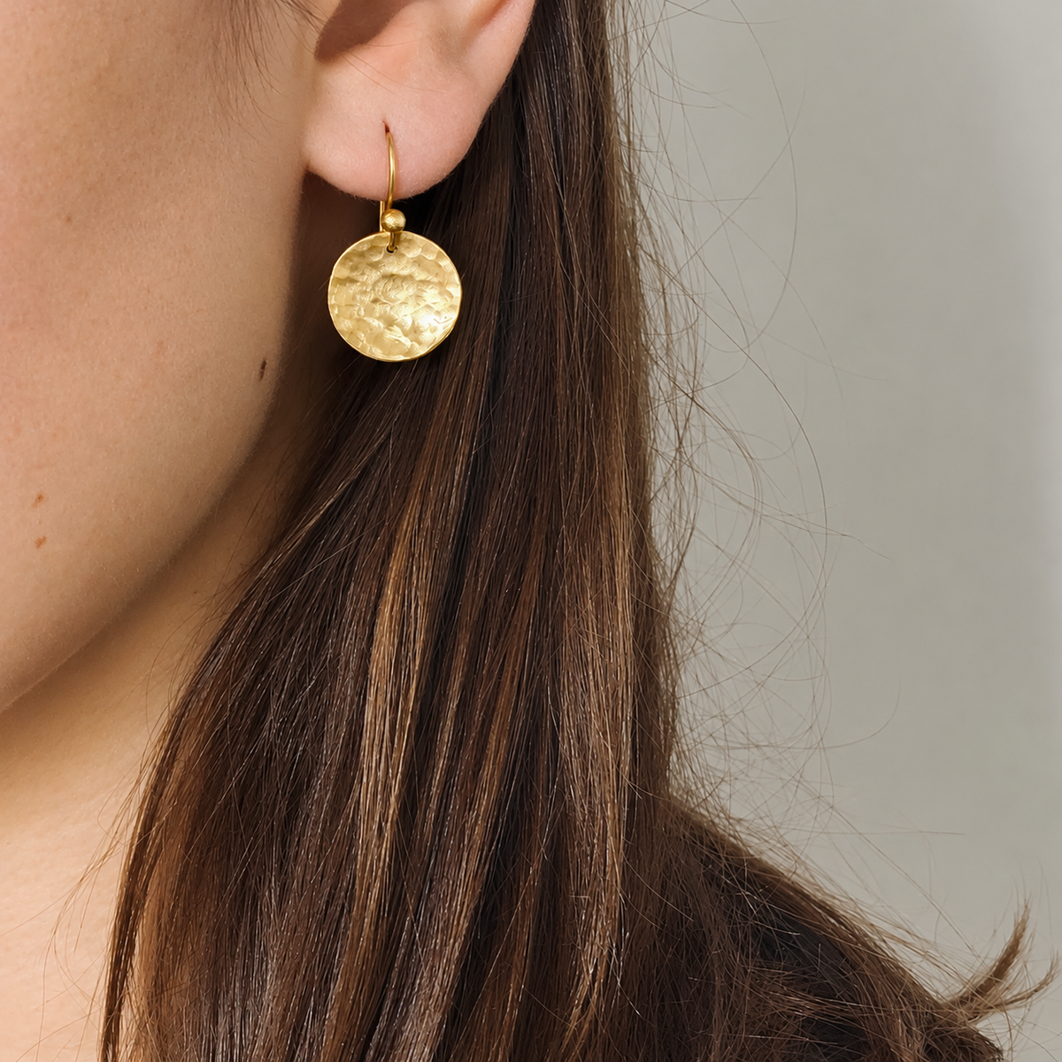 Moon Hippies Medium Earrings - Gold