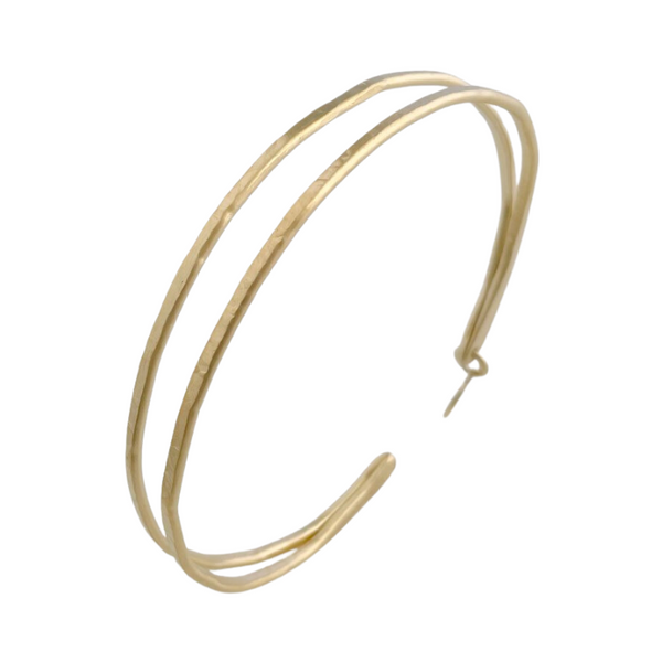 Kam Double Bangle Bracelet - Gold