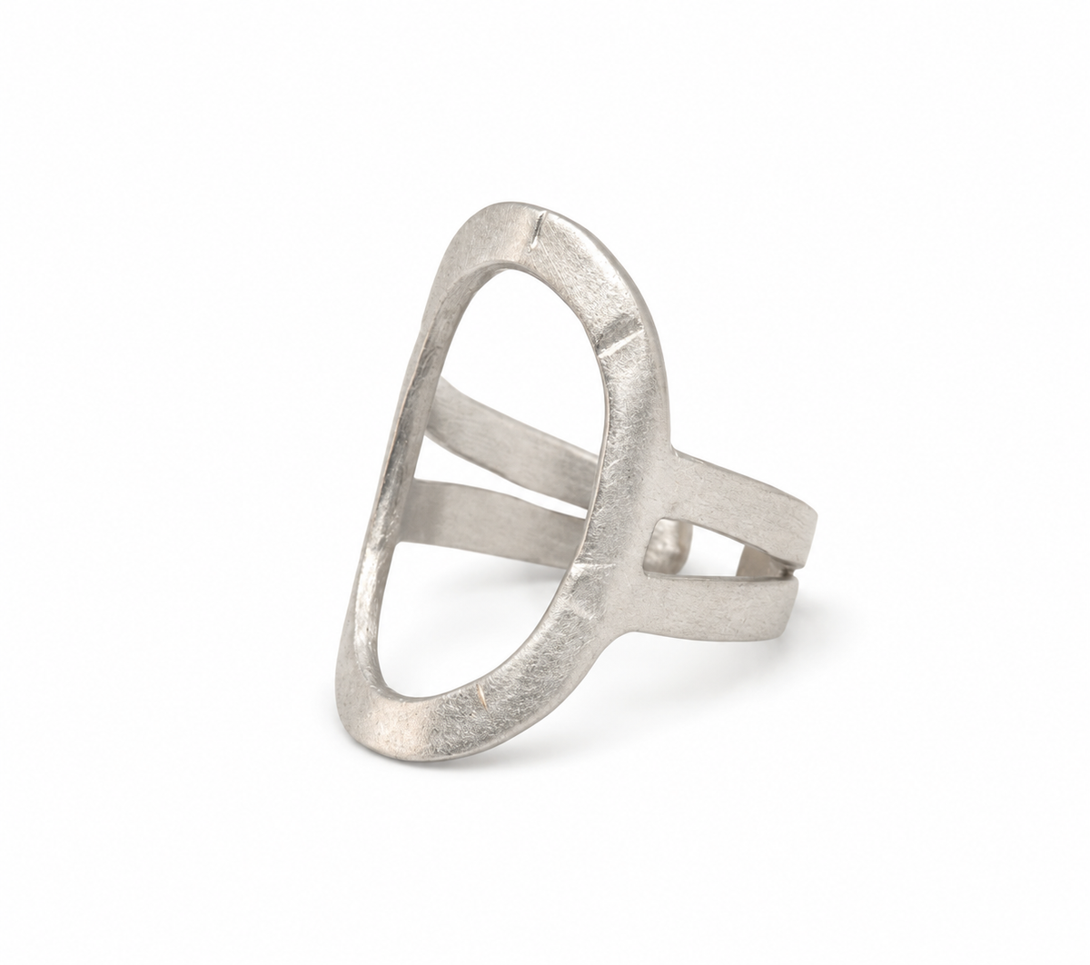 La Cala Oval Ring Silver