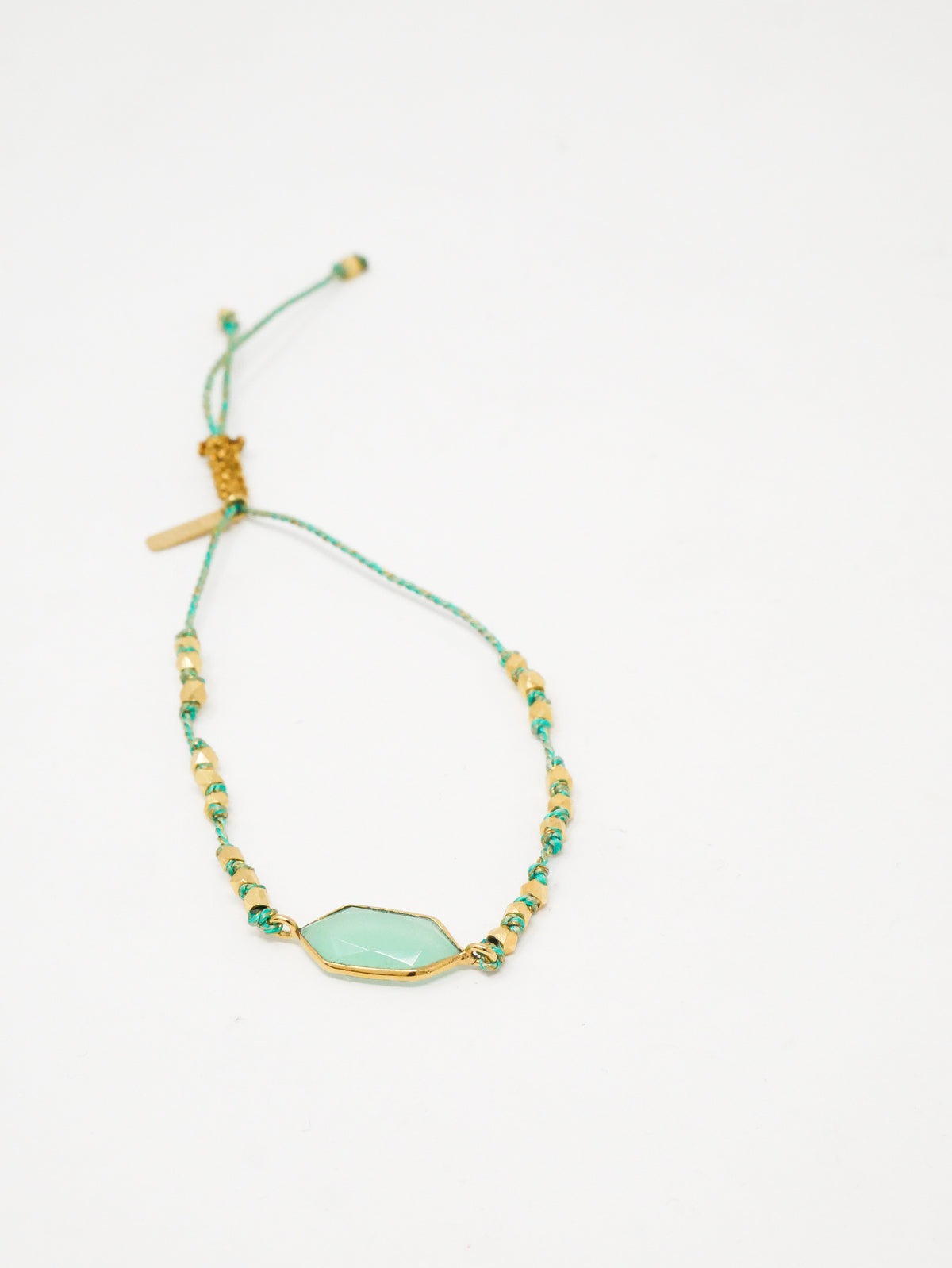 Hexa Bracelet Turquoise/Chalcedony