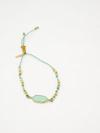 Hexa Bracelet Turquoise/Chalcedony