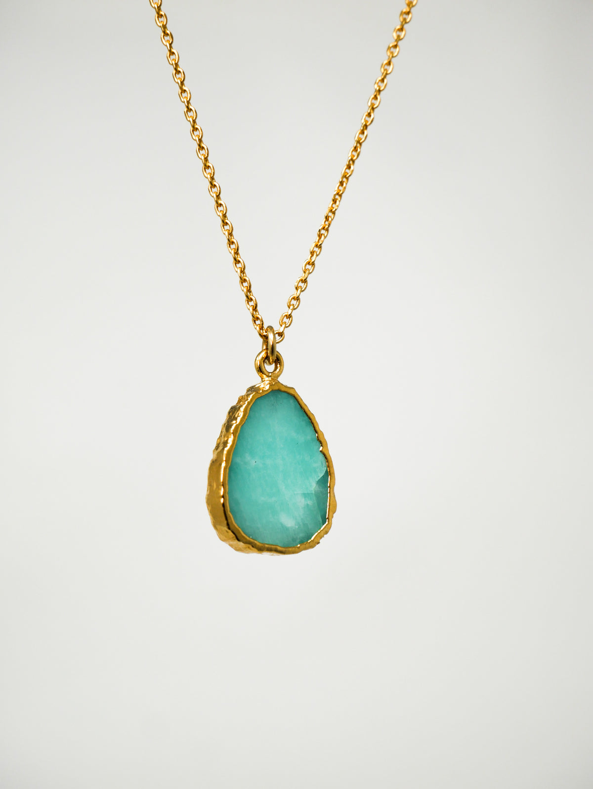 Kara Pendant Amazonite