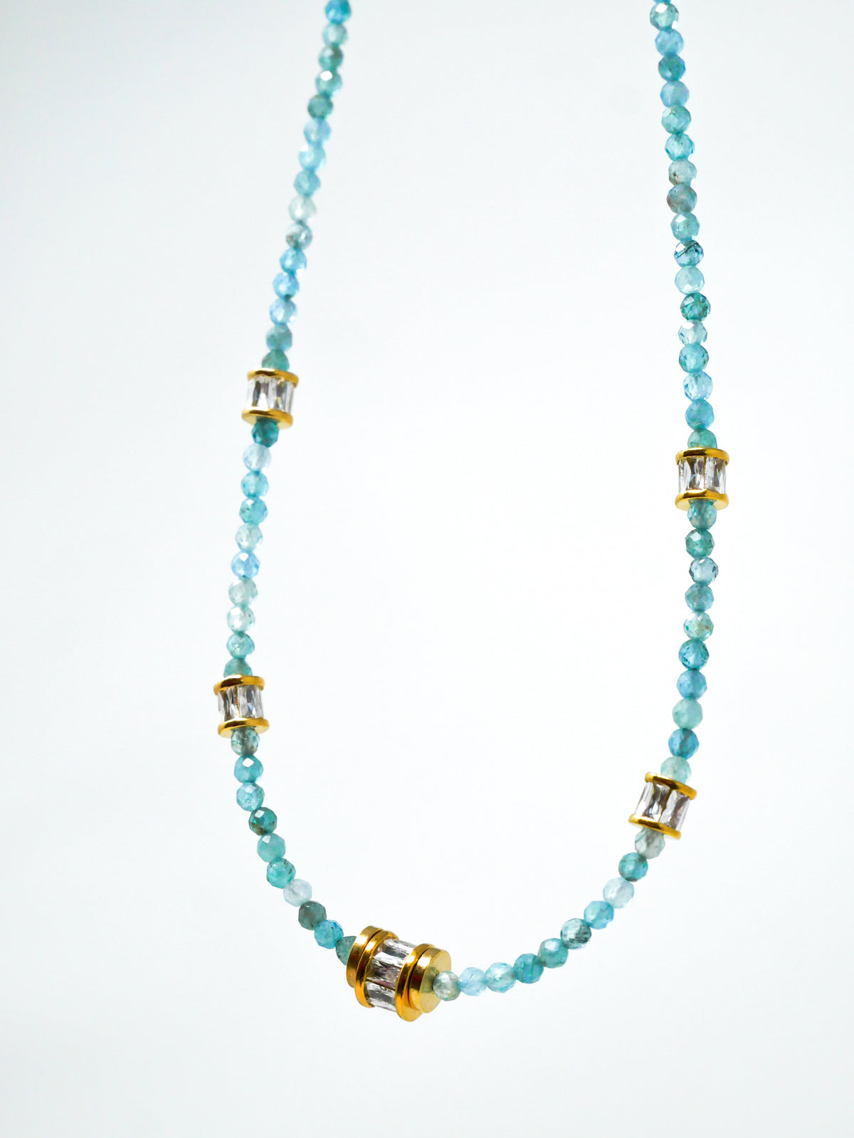 Baby Elon Choker Blue Apatite