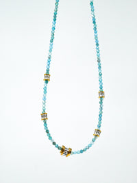 Baby Elon Choker Blue Apatite