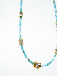 Baby Elon Choker Blue Apatite