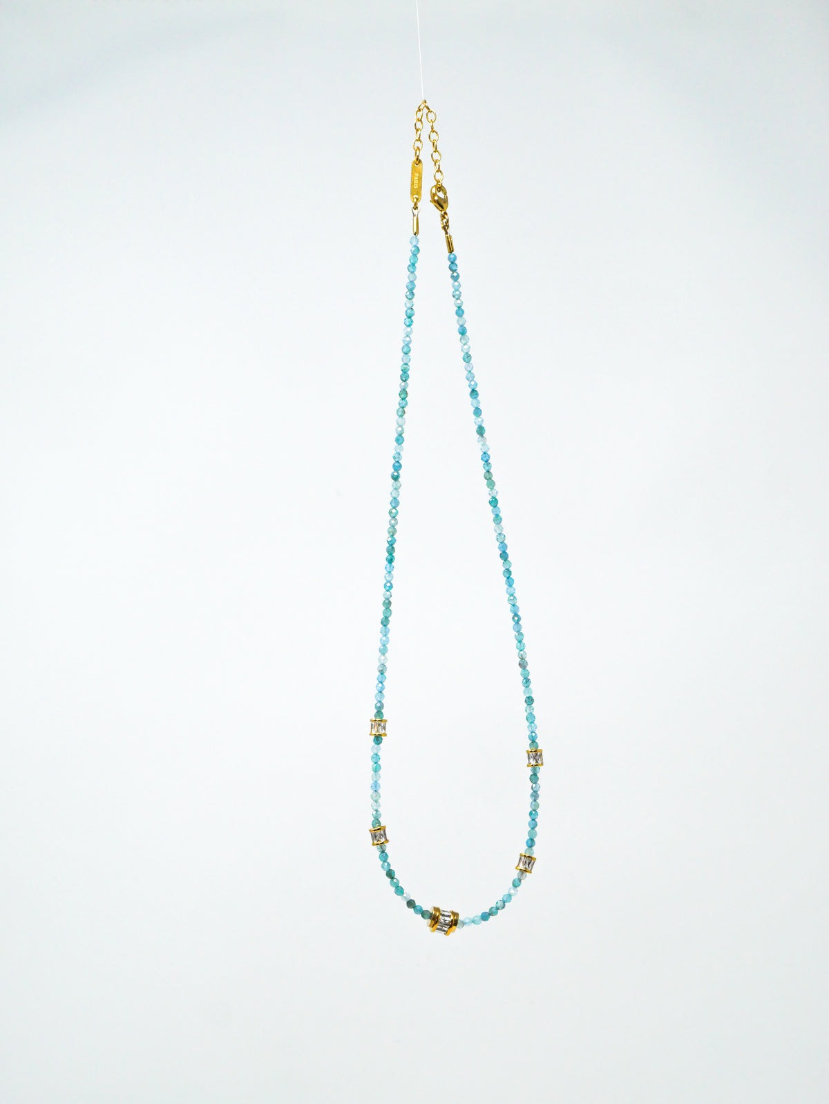 Baby Elon Choker Blue Apatite