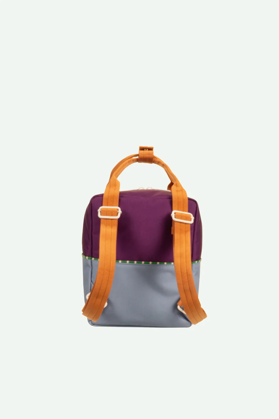 Kids Small Backpack - Purple Tights + Badminton Blue