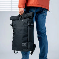 Rolltop Backpack Black