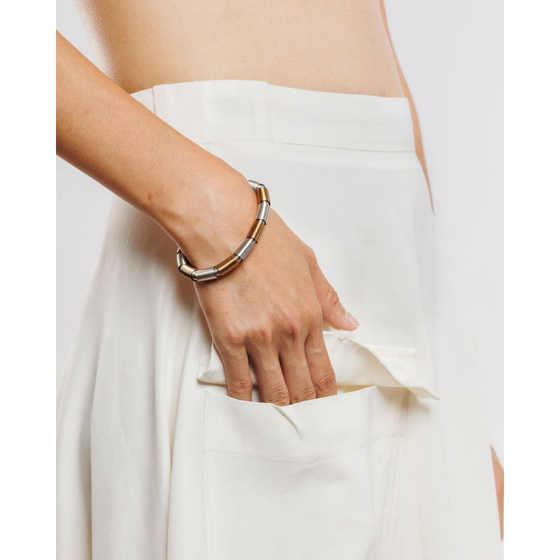 Cut Bronze Bracelet