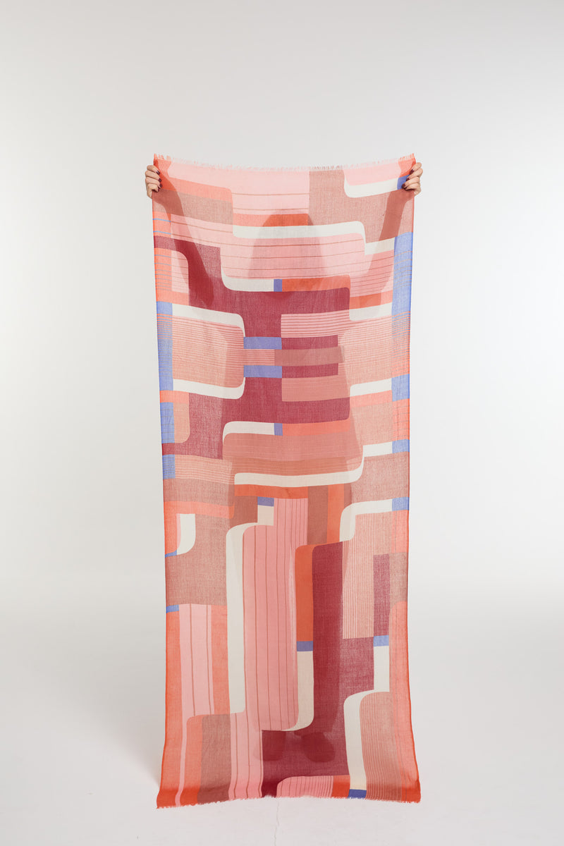 Pink Petra Scarf