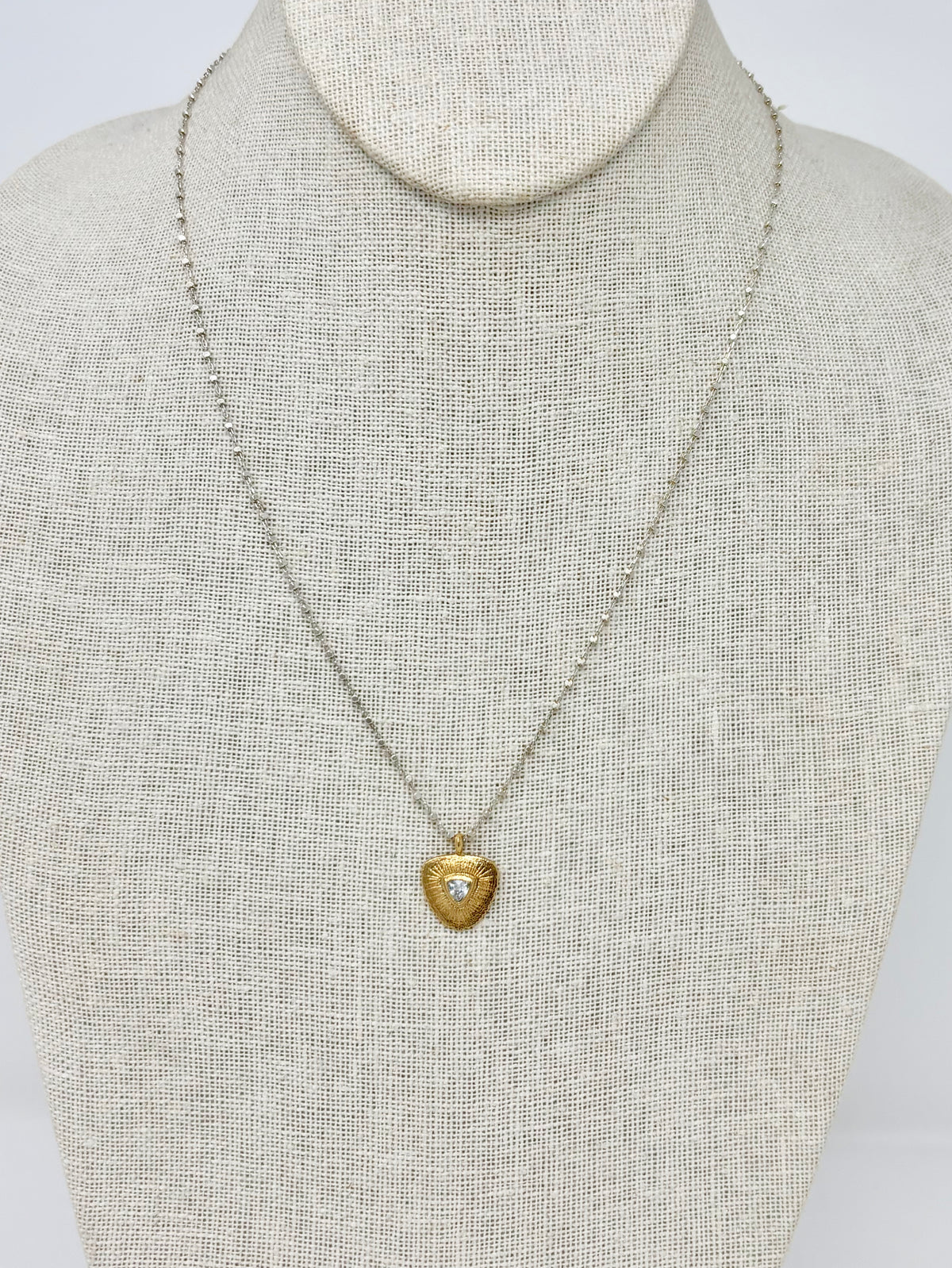 Love Necklace - Gold and Silver