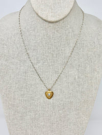 Love Necklace - Gold and Silver