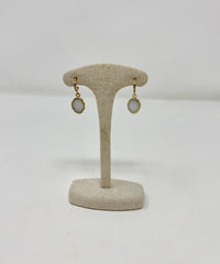 Baby Kara Bo Pic Earrings in White Agate