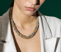 No. 1 Necklace Gold & Silver