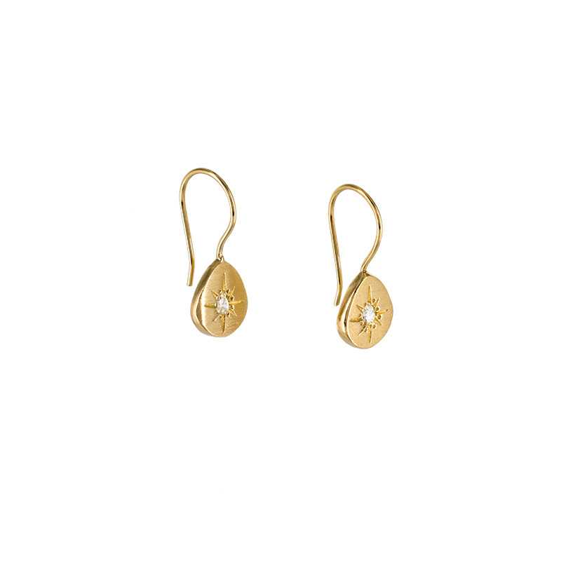 Helios Mini Zirconium Earrings