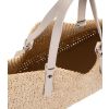 Kami Straw Bag - Stone