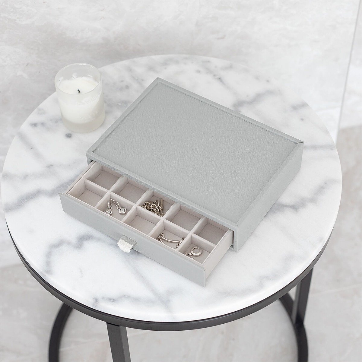 Pebble Grey Classic Trinket Drawer