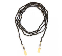 Jewelled Silk & Crystal Wrap - Ruthenium Lurex Gold