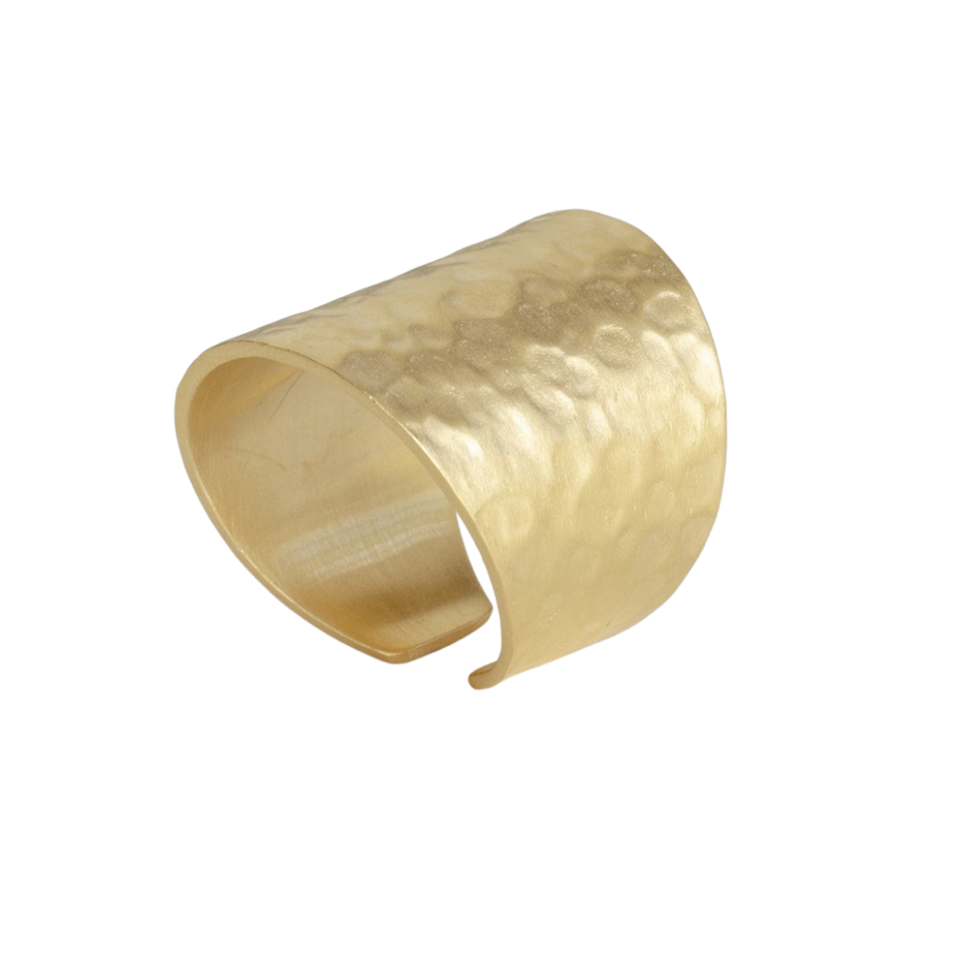 Moon Open Ring Gold