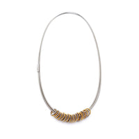 Collier No.2 - Silver + Gold