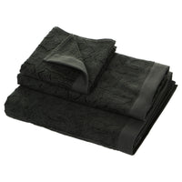 Roberto Cavalli Logo Towels - Dark Grey