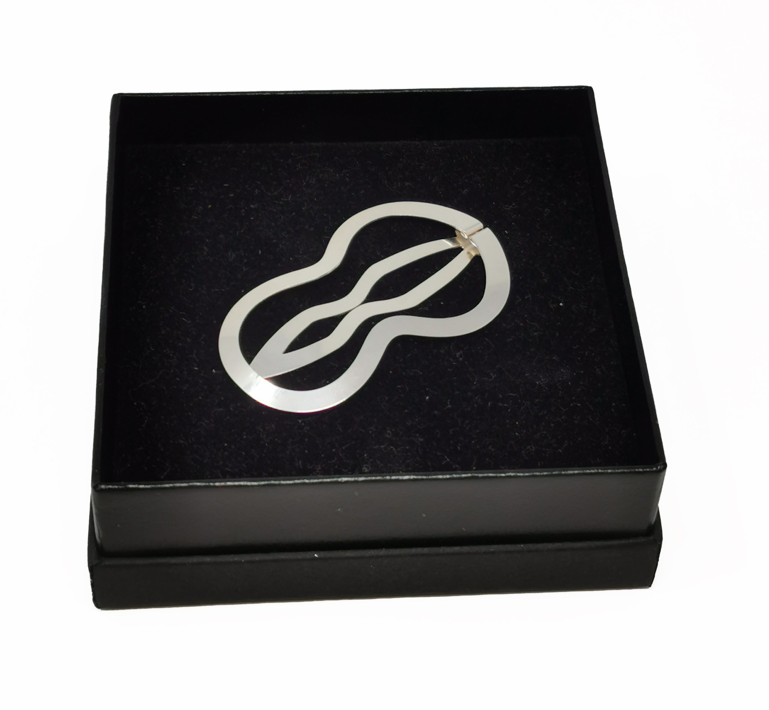 Billie Silver Hair Clip