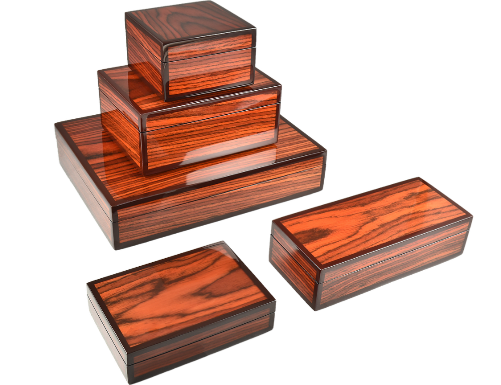 Rosewood Lacquer Boxes