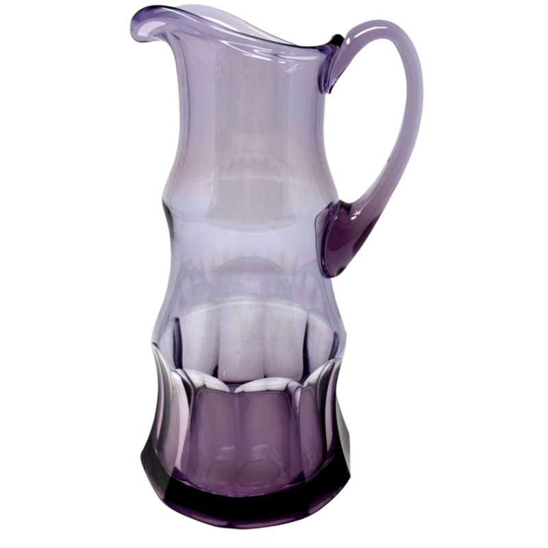 Dana Glass Jug Amethyst