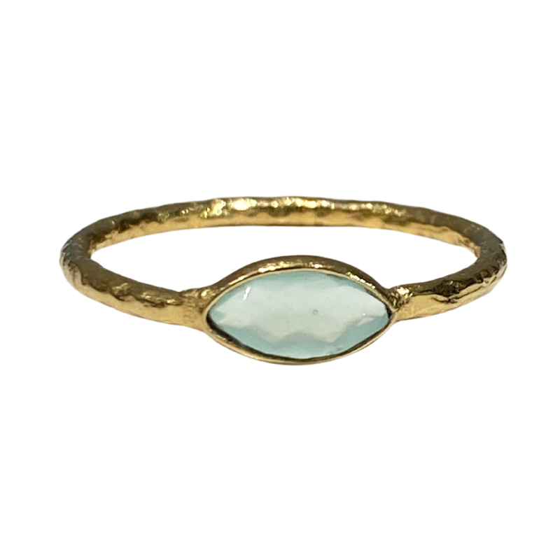 Eye Ring - Chalcedony