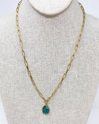 Kurt Necklace/Wrap Bracelet Turquoise
