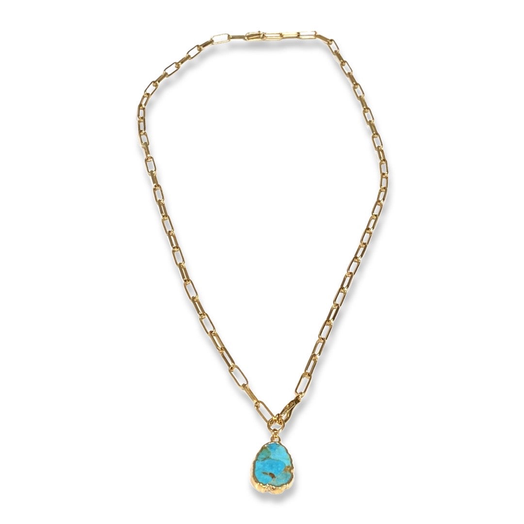 Kurt Necklace/Wrap Bracelet Turquoise