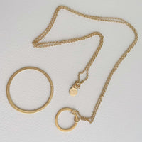 La Cala M Long Necklace Gold