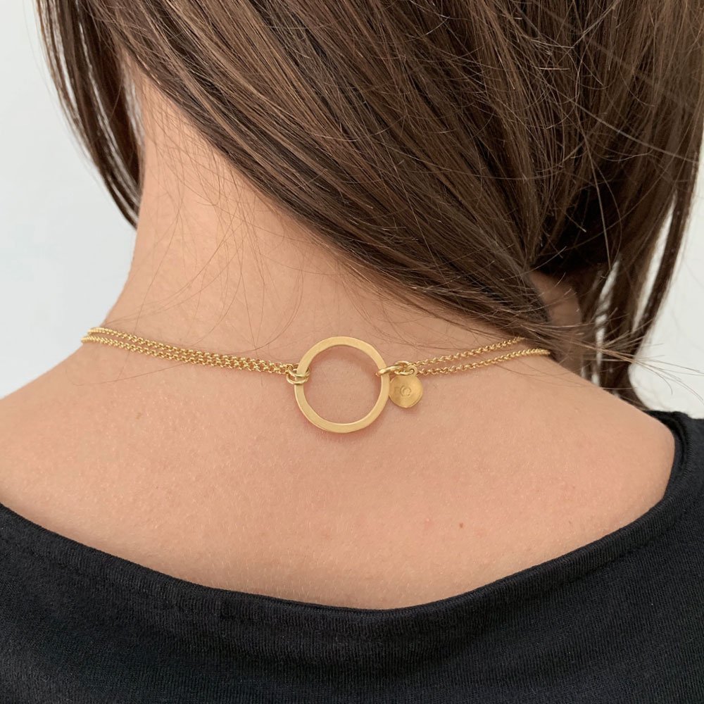 La Cala M Long Necklace Gold