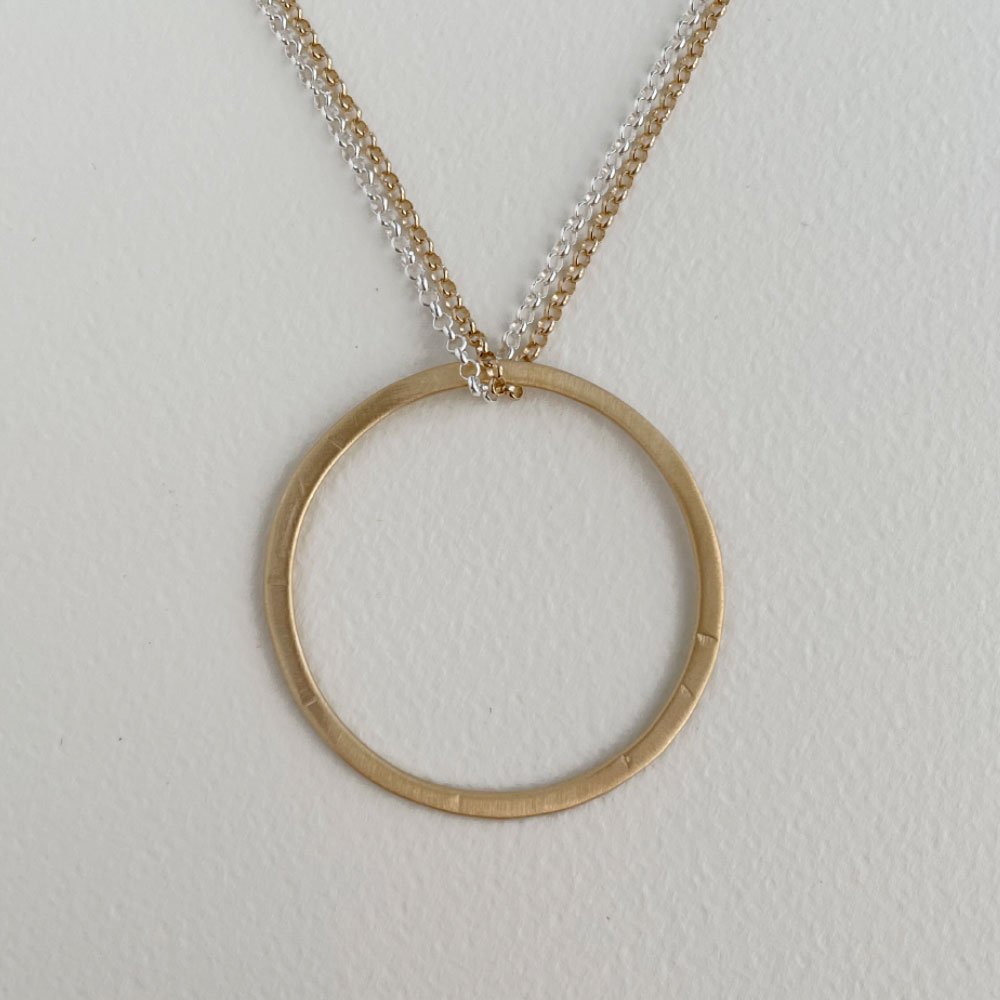 La Cala M Long Necklace Gold