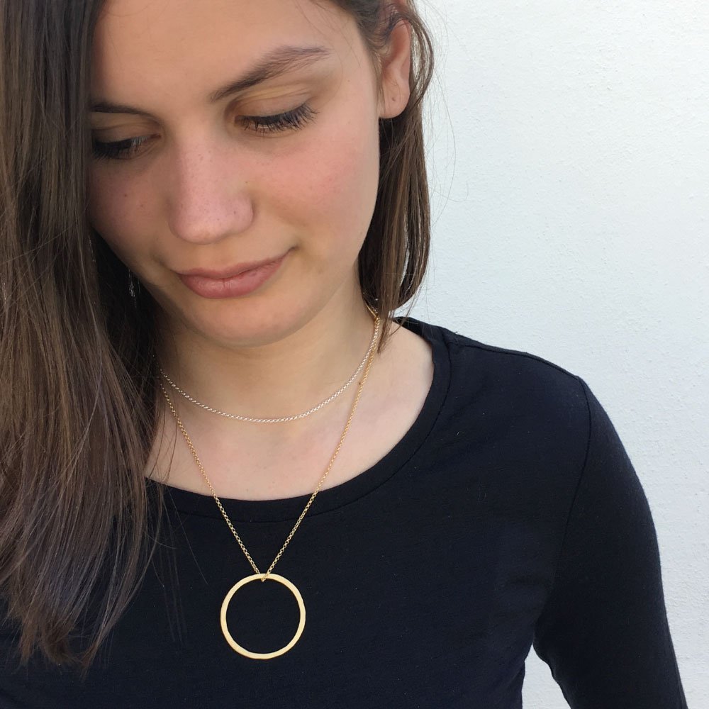 La Cala M Long Necklace Gold