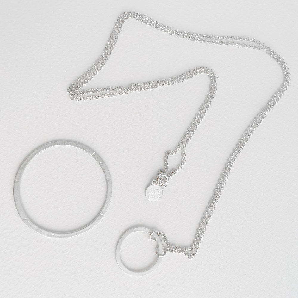 La Cala Medium Necklace Silver